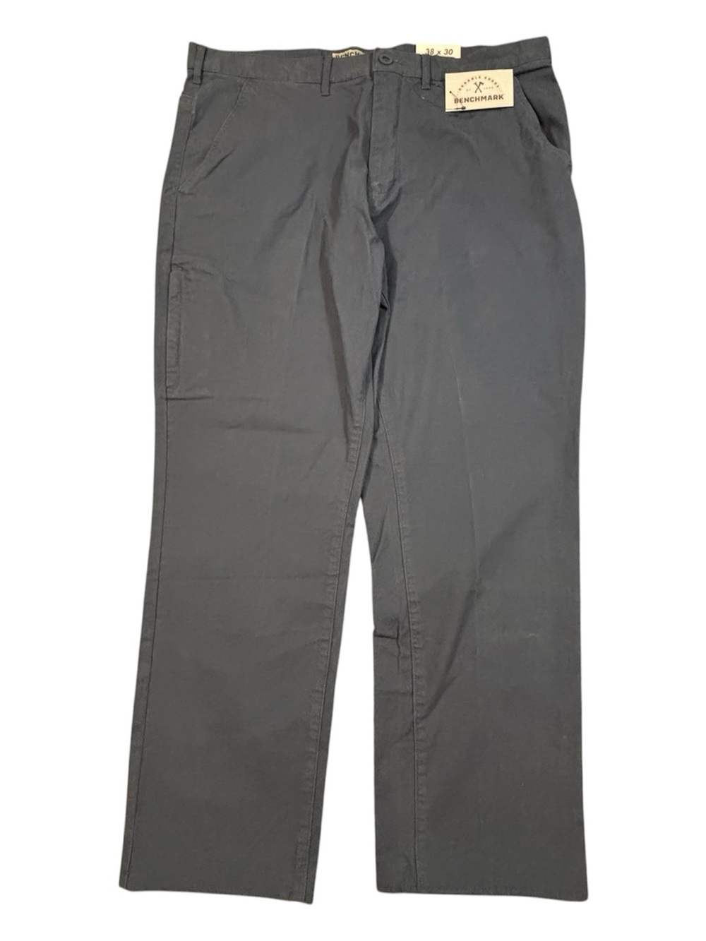 Benchmark EDJ Pants Mens 38x30 Navy Blue Stretch Chino Work Tactical LAPG NEW